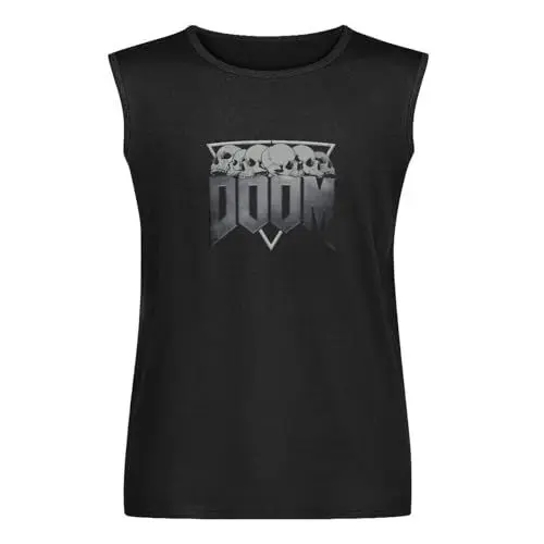 Produktbild: Doom Eternal Cotton Fitness Game Conan Barbarian Thulsa Snake Cult Streetwear Printed Men's Vests Tank Tops O-Neck 100% Cotton Undershirts Unisex Sleeveless T-Shirt XXXL