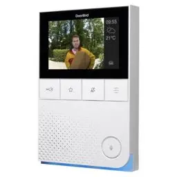 Produktbild: DoorBird A1101 IP Video Innenstation White Edition | Inneneinheit für IP-Video-Türsprechanlage mit Display, WLAN, LAN