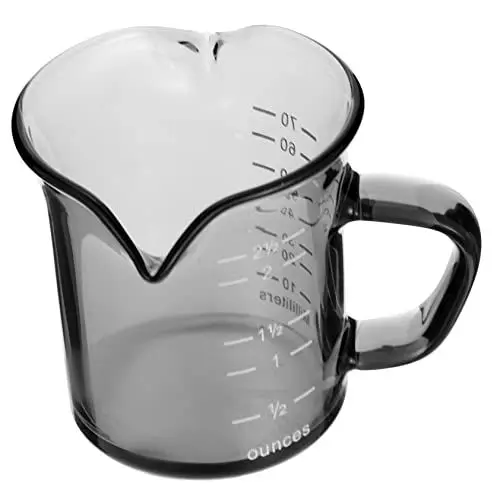 Produktbild: Doppelmund-milchbecher-messbecher Mini Glas Krug