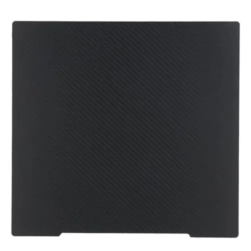 Produktbild: Ausla PEI Druckplatte, Doppelseitige Bauplatte aus PET PEI, Strukturierte Bauplatte aus Kohlefaser, 25,4 X 24,1 cm, für Prusa I3 MK3 MK3S MK3S, MK4 MK2.5S