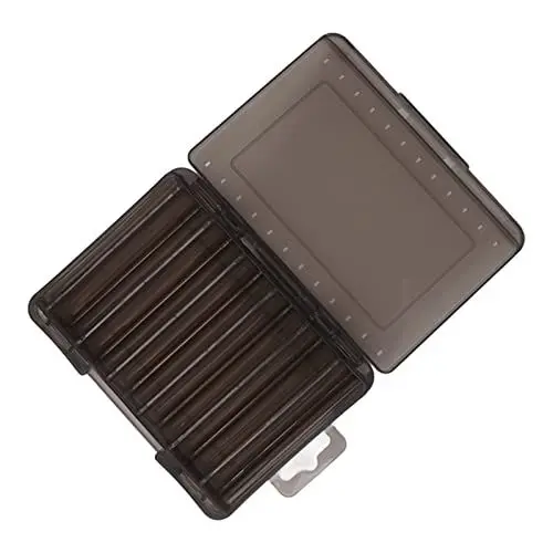 Produktbild: Doppelseitige Köderbox, Angelköderbox, Wasserdichte Köderbox, Aufbewahrungsbox für Angelköder Zur Köderaufbewahrung (GREY)