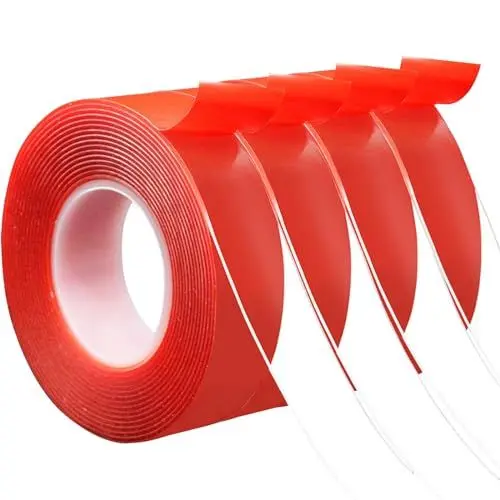 Produktbild: Doppelseitiges Klebeband 4 BäNde Rollen Nano Double Sided Tape Extra Stark Transparent Spurlos Abnehmbar Und Wiederverwendbar Doppelseitiges Klebeband FüR Basteln Scrapbooking Und Mehr