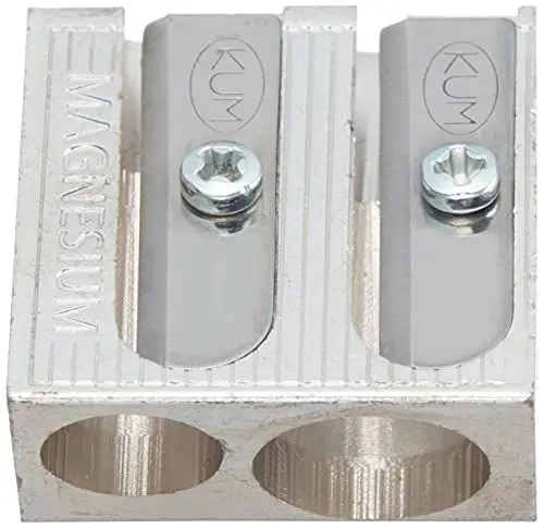 Produktbild: Doppelspitzer Metall 410, Form Keil, silber