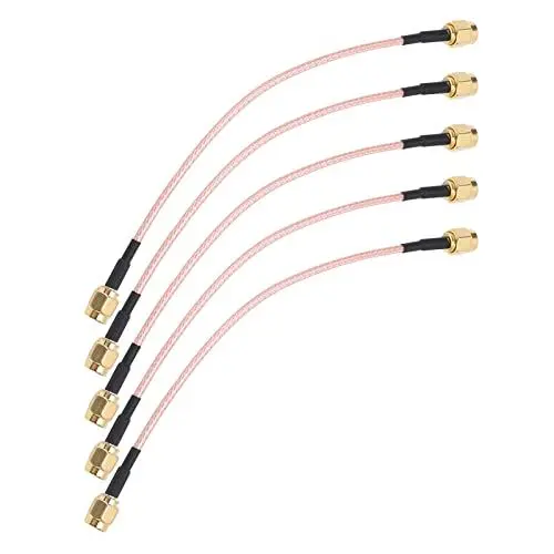 Produktbild: Doppelt Geschirmtes Verlängerungskabel, Gute Signalübertragung, 50 Ω Impedanz, Koaxialkabel, Extrem Verlustarm für Hotspot-WLAN-Antenne für Router