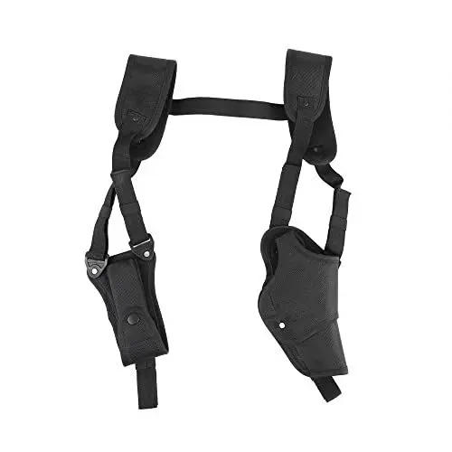 Produktbild: Doppelter Unterarmholster,Vertikaler Schulterholster Doppeltes Achselh?hle Pistolenhalter mit Magazintasche f?r M92