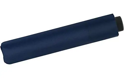Produktbild: Doppler Regenschirm Zero Large in deep blue I Ultra leichter Regenschirm I Handöffner Taschenschirm I Mini Schirm mit Schirmtasche I kompakt & leicht I Taschenregenschirm sturmfest