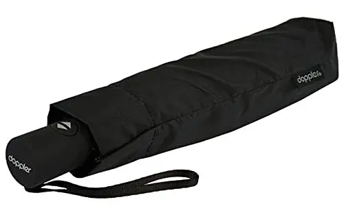 Produktbild: Doppler Zero Magic Large extrem Leichter Taschenschirm mit Auf-Zu-Automatik - Simply Black