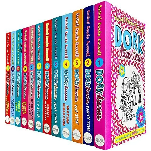 Produktbild: DORK DIARIES X 12 2018 SET PA
