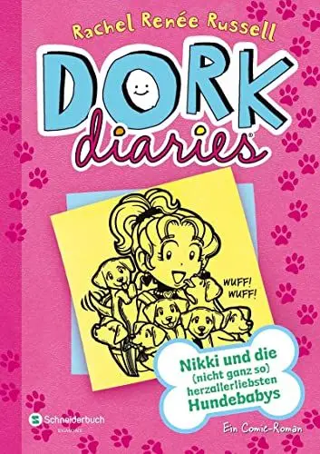 Produktbild: DORK Diaries, Band 10: Nikki und die (nicht ganz so) herzallerliebsten Hundebabys | Lustiger Comic-Roman für alle Teenie-Mädchen ab 10