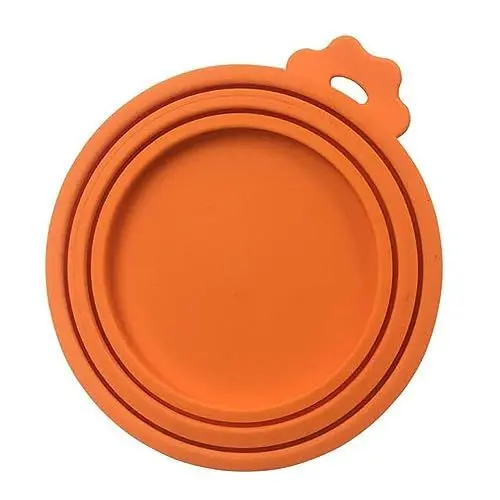 Produktbild: Dosendeckel für Tierfutter, Lebensmittelechtes Silikon Deckel für Hunde & Katzen Dosenfutter ( BPA Frei & FDA-Zulassung ) 3in1 Passform Futterdosen Deckel Tierfutter