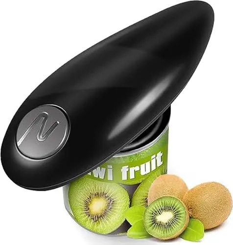 Produktbild: Dosenöffner Elektrisch, Hilft Arthritis-Kranke, Senioren und Köche einfach und Öffnet Dosen Automatisch, Flach und Glatt, für alle Größen von runden Blechdosen