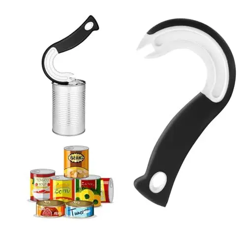Produktbild: Dosenöffner,Ring Pull GlasÖffner Konserven Öffner Haken Leicht Zugring Tragbarer Senioren Flaschenöffner für Verschlussringen Konservendosen