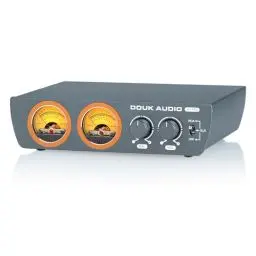 Produktbild: Douk Audio H7PRO TPA3255 Digitaler Hifi Verstärker mit VU-Meter 300W Home Stereo Amplifier