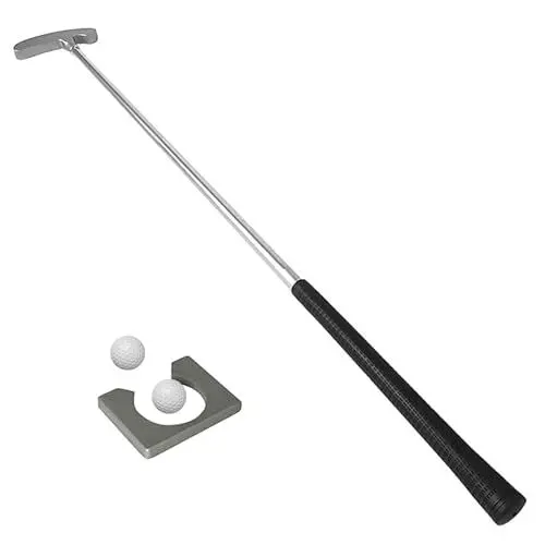 Produktbild: DOUQIFEI Golf Putting Set, 3 Piece Portable Assembled Putter Kit with Storage Bag for Right Handed Players and Mini Golf Practice