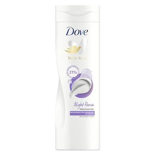 Produktbild: Dove Body Love Serum Body Lotion Night Renew Haut- und Körperpflege mit 21% Skin Renew Complex 400 ml
