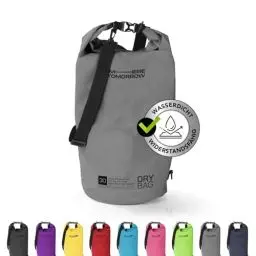 Produktbild: #DoYourOutdoor Where Tomorrow Dry Bag Tasche 30L grau | Wasserdichter Rucksack | Wasserfester Beutel & Packsack | Drybag ideal für Boot, Kajak, Angeln und Camping