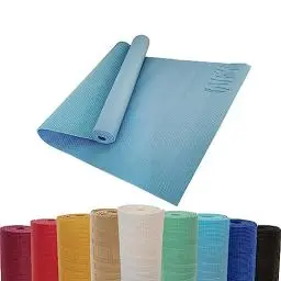 Produktbild: #DoYourYoga Fitnessmatte Yogamatte »Kirana« aus ECO-PVC - 183 x 61 x 0,4 cm - rutschfest & robust - Gymnastikmatte Yoga Matte Trainingsmatte Pilates Workout - Kiesel
