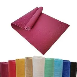 Produktbild: #DoYourYoga - Fitnessmatte Yogamatte »Kirana« aus ECO-PVC - 183 x 61 x 0,4 cm - rutschfest & robust - Gymnastikmatte ideal für Yoga, Pilates, Workout, Outdoor, Gym & Home - Aubergine