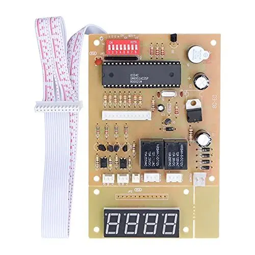 Produktbild: Dpofirs 4 stelliger Münzbetriebener Timer, Steuer Timer Board für Münzprüfer Auswahlpumpe Wasserwaschmaschine Spielautomaten Massagestühle Schuhputzer Waschen(4-Positionen-Steuerplatine)