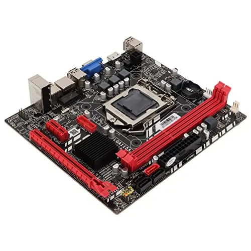 Produktbild: Dpofirs B75M M ATX Mining Mainboard, Unterstützung für Corei7, i5, i3 LGA1155 CPU, SATA3.0 x1, SATA2.0 x3, PCI E8X x1, DDR3 x2, 100M Netzwerkkarte, Computer Motherboard