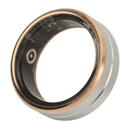 Produktbild: Dpofirs Fitness-Tracker-Ring, Smart-Ring-Gesundheits-Fitness-Tracker, Wasserdichter Aktivitäts-Tracker, Schlaf-Tracking, Smart-Ring-Gesundheits-Tracker für Damen und Herren, (Nr. 10)