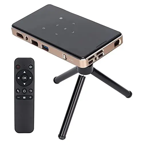 Produktbild: Estink Tragbarer Handheld-Projektor,-Heimkino-Projektor,High-Definition-Multimedia-Video-Projektor,Geeignet für Heim- und Outdoor-Unterhaltung(EU)