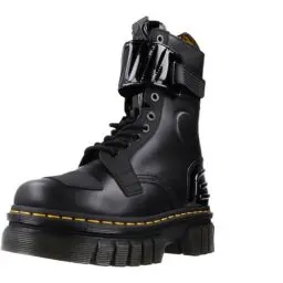 Produktbild: DR. MARTENS Damen 10 Eye Boots, Black Nappa Lux & Black Ajax & Black Soft Patent Pu, 36 EU