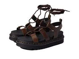 Produktbild: DR. MARTENS Damen Nartilla Amphibians, Dark Brown New Oily Illusion, 40 EU