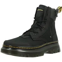 Produktbild: DR. MARTENS Unisex 8 Eye Boots, Black Ajax & Black Extra Tough 50/50 & Black Hydro, 44 EU