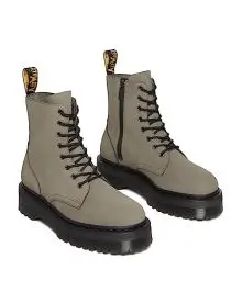 Produktbild: DR. MARTENS Unisex 8 Eye Boots, Nickel Grey Milled Nubuck Wp, 36 EU