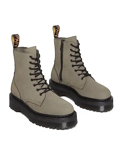 Produktbild: DR. MARTENS Unisex 8 Eye Boots, Nickel Grey Milled Nubuck Wp, 36 EU