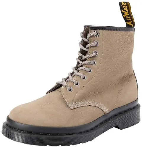 Produktbild: Dr. Martens Unisex 8 Eye Boots, Nickel Grey Milled Nubuck Wp, 42 EU