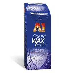 Produktbild: DR. WACK - A1 Speed Wax Plus 3 500 ml - Autowachs mit Wasserabperl-Effekt - Besserer Schutz & Glanz durch Carnauba-Booster-Technologie - Auto-Lackversiegelung - für alle Lacke - Hochwertige Autopflege