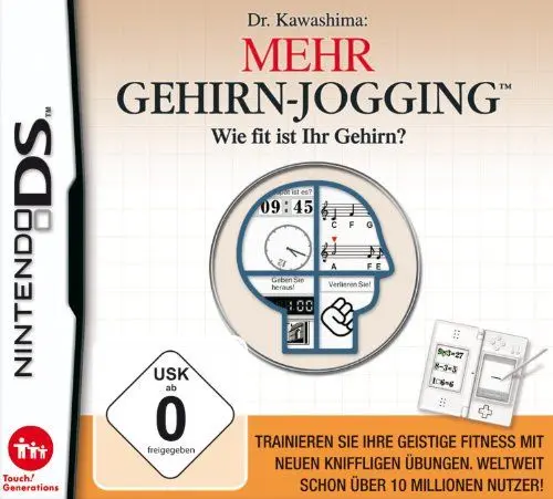 Produktbild: Dr. Kawashima: Mehr Gehirn-Jogging - Wie fit ist ihr Gehirn?