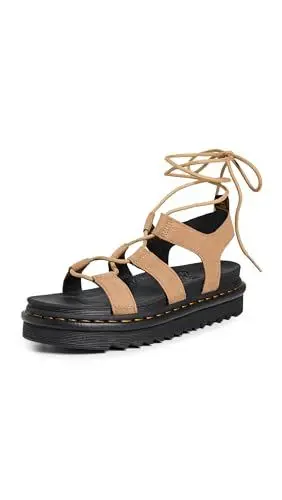 Produktbild: Dr. Martens Damen Nartilla Nubuck Sandale, Savannah Tan, 39 EU