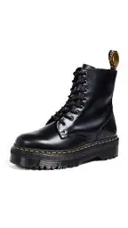 Produktbild: Dr. Martens Unisex-Erwachsene 1460 Quad Retro Jadon Brogue Schnürhalbschuhe, Schwarz, 39 EU