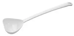 Produktbild: Dr. Oetker 2713 Schöpflöffel 30 cm Pure White, Küchenhelfer mit elegantem Design aus Nylon, Löffel für beschichtete Töpfe und Pfannen-hitzebeständig & spülmaschinengeeignet Farbe:weiß Menge: 1 Stück