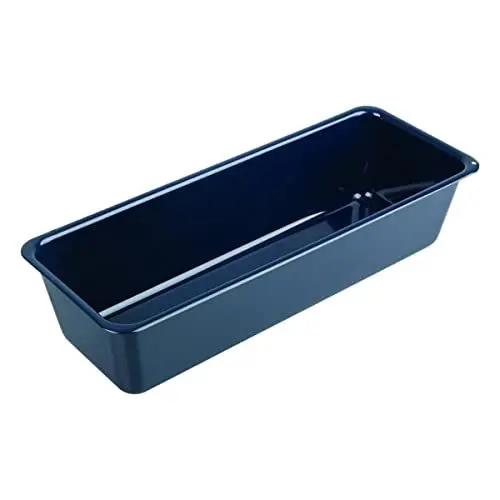 Produktbild: Dr. Oetker Brotbackform 35 cm Back-Liebe Emaille – Schnitt- & kratzfeste Backform mit Emaille – 35er Kasten Kastenform in Dunkelblau