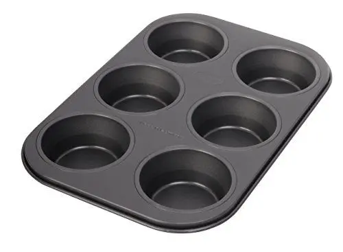Produktbild: Dr. Oetker Muffinform 6-er Mini Ø 7 cm, Cupcake Form für saftige Muffins, Muffinblech mit Antihaftbeschichtung, Menge: 1 Stück