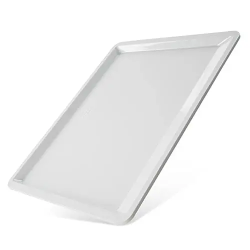 Produktbild: Dr. Oetker Backblech für den Backofen – Backofenblech White Christmas Baking – Ofenblech mit Antihaftbeschichtung und winterlichem Design – ca. 42 x 32 cm