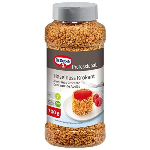 Produktbild: Dr. Oetker Professional Haselnuss Krokant-Streusel, 700 g Dose