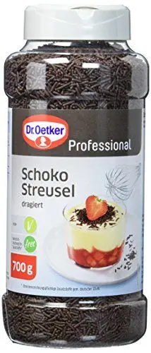 Produktbild: Dr. Oetker Professional Schokoladen-Streusel, 700 g Dose