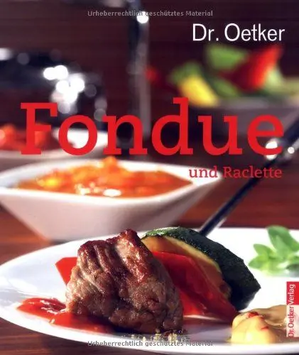 Produktbild: Dr. Oetker - Fondue und Raclette