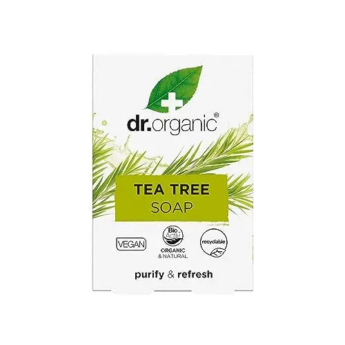 Produktbild: Dr. Organic Tea Tree Soap, 100g