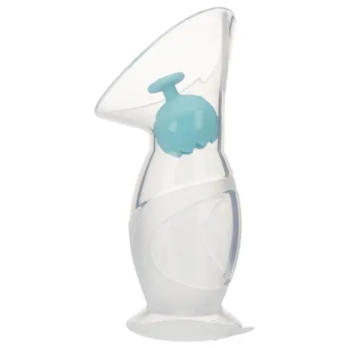 Produktbild: Dr. Talbot's Nuby - Einteilige Manuelle Silikon-Milchpumpe - Handmilchpumpe aus weichem Silikon für optimalen Komfort - 120ml - BPA-frei