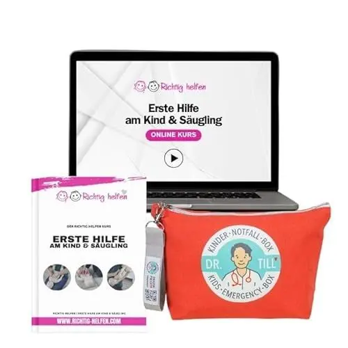 Produktbild: Dr. Till Kindernotfallbox | inkl. Video Kurs 