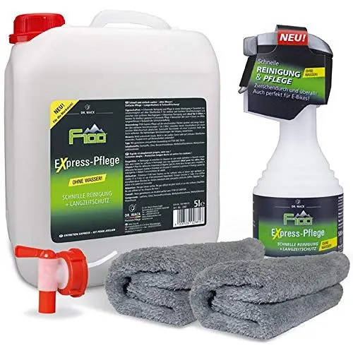Produktbild: Dr. Wack Unisex – Erwachsene Express-Pflege Fahrradreiniger, Transparent, 1x 5 l