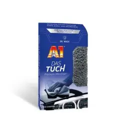 Produktbild: DR. WACK DAS Tuch Mikrofasertuch 40 x 40 cm - extrem weiches & saugstarkes Reinigungstuch für Auto - 100% fusselfreies Poliertuch - kratzfreie & schonende Autoreinigung - Hochwertige Autopflege