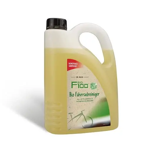 Produktbild: DR. WACK - F100 Bio Fahrradreiniger 2 Liter - Reinigungsmittel für das gesamte Fahrrad - Bio Fahrradpflegemittel - Reinigungsspray biologisch abbaubar & materialschonend - Hochwertige Fahrradpflege