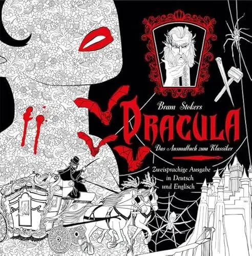 Produktbild: Dracula - Das Ausmalbuch: Das Ausmalbuch zum Klassiker von Bram Stoker